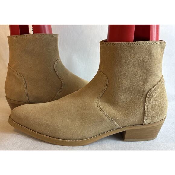  Mens Chukka Boots Size UK 9 Tan Taupe Suede Dressy Casual main image 6